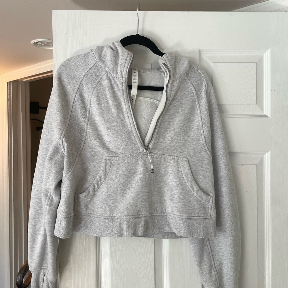 Lululemon scuba half zip hoodie